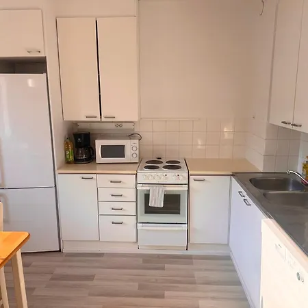 Daire Cozy 2 Bedroom Near Santa Claus Village With Space For 5
