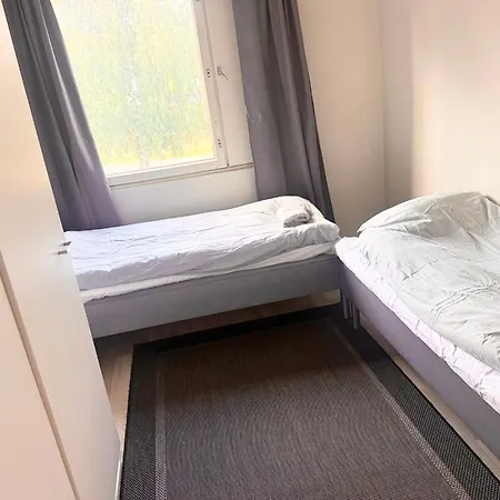 Daire Cozy 2 Bedroom Near Santa Claus Village With Space For 5