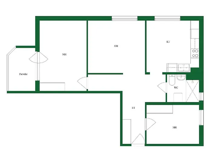 Cozy 2 Bedroom Near Santa Claus Village With Space For 5 Διαμέρισμα